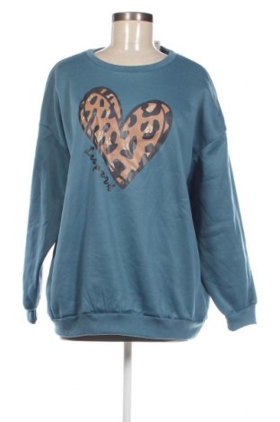 Γυναικεία μπλούζα SHEIN, Μέγεθος L, Χρώμα Μπλέ, Τιμή 4,11 €