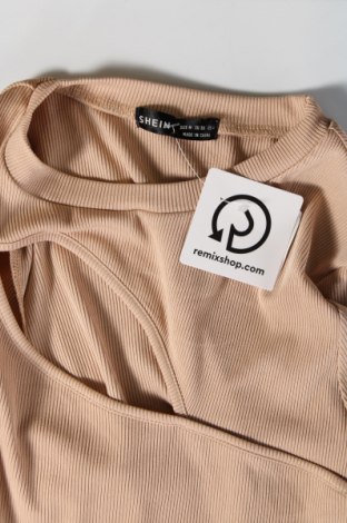 Γυναικεία μπλούζα SHEIN, Μέγεθος M, Χρώμα Καφέ, Τιμή 5,55 €