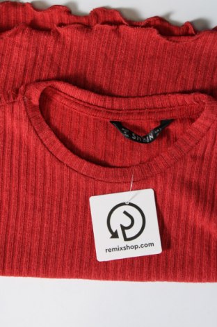 Γυναικεία μπλούζα SHEIN, Μέγεθος S, Χρώμα Κόκκινο, Τιμή 2,35 €