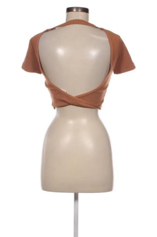 Damen Shirt SHEIN, Größe XS, Farbe Braun, Preis 13,22 €