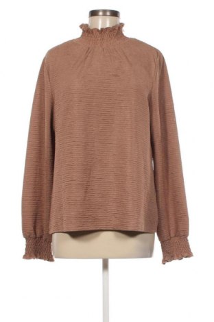 Дамска блуза SHEIN, Размер XL, Цвят Кафяв, Цена 8,93 лв.