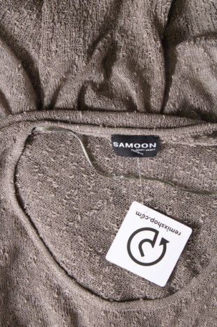 Γυναικεία μπλούζα Samoon By Gerry Weber, Μέγεθος XXL, Χρώμα Γκρί, Τιμή 10,54 €
