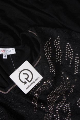 Γυναικεία μπλούζα Scottage, Μέγεθος XS, Χρώμα Μαύρο, Τιμή 8,70 €