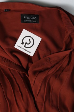 Γυναικεία μπλούζα Selected Femme, Μέγεθος S, Χρώμα Κόκκινο, Τιμή 14,31 €