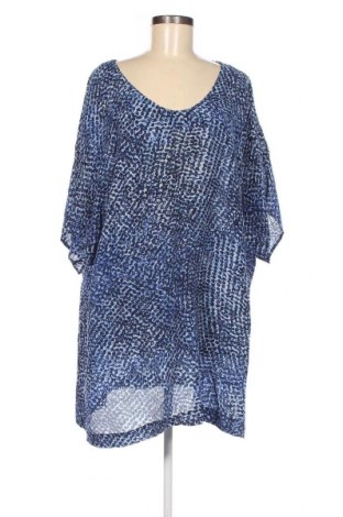 Дамска блуза Selection By Ulla Popken, Размер 3XL, Цвят Син, Цена 20,40 лв.
