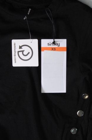 Bluză de femei Sinsay, Mărime XS, Culoare Negru, Preț 42,66 Lei