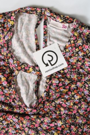 Γυναικεία μπλούζα So, Μέγεθος S, Χρώμα Πολύχρωμο, Τιμή 4,11 €