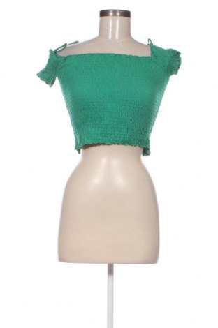 Bluză de femei Stradivarius, Mărime L, Culoare Verde, Preț 30,63 Lei