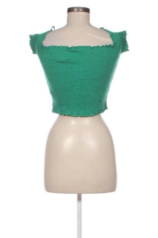 Bluză de femei Stradivarius, Mărime L, Culoare Verde, Preț 28,75 Lei