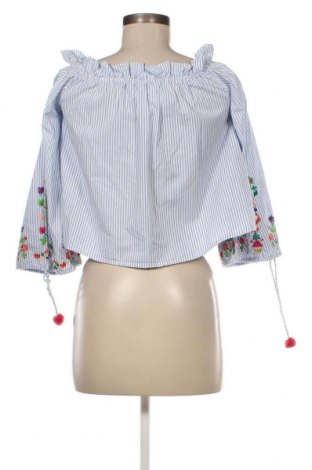 Damen Shirt Stradivarius, Größe S, Farbe Blau, Preis € 5,25