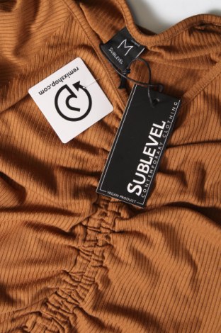 Γυναικεία μπλούζα Sublevel, Μέγεθος M, Χρώμα Καφέ, Τιμή 4,79 €