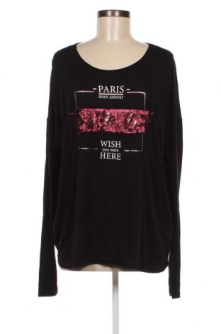 Γυναικεία μπλούζα Sublevel, Μέγεθος XXL, Χρώμα Μαύρο, Τιμή 6,39 €