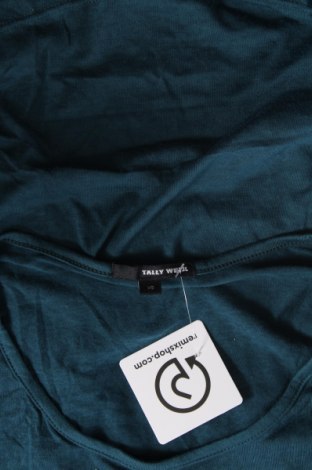 Γυναικεία μπλούζα Tally Weijl, Μέγεθος XS, Χρώμα Πράσινο, Τιμή 8,00 €