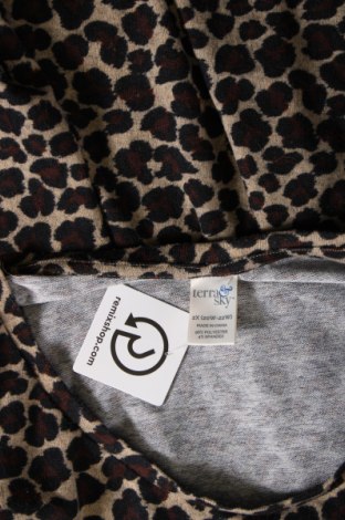 Γυναικεία μπλούζα Terra & Sky, Μέγεθος XXL, Χρώμα Πολύχρωμο, Τιμή 11,75 €
