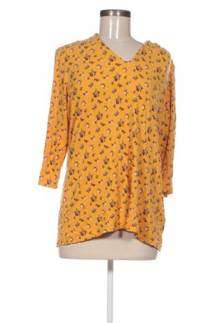 Γυναικεία μπλούζα Tom Tailor, Μέγεθος 3XL, Χρώμα Κίτρινο, Τιμή 16,82 €