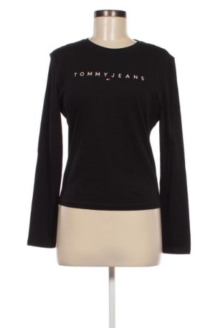Дамска блуза Tommy Jeans, Размер L, Цвят Черен, Цена 70,20 лв.