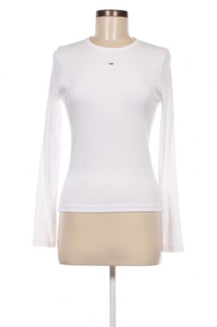 Γυναικεία μπλούζα Tommy Jeans, Μέγεθος L, Χρώμα Λευκό, Τιμή 40,21 €