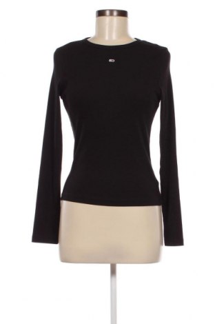 Γυναικεία μπλούζα Tommy Jeans, Μέγεθος L, Χρώμα Μαύρο, Τιμή 36,18 €