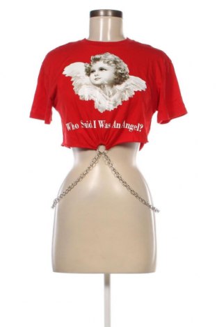 Γυναικεία μπλούζα Top Girl, Μέγεθος S, Χρώμα Κόκκινο, Τιμή 5,74 €