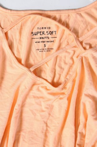 Γυναικεία μπλούζα Torrid, Μέγεθος L, Χρώμα Πορτοκαλί, Τιμή 15,86 €