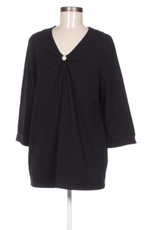 Γυναικεία μπλούζα Ulla Popken, Μέγεθος L, Χρώμα Μαύρο, Τιμή 13,89 €