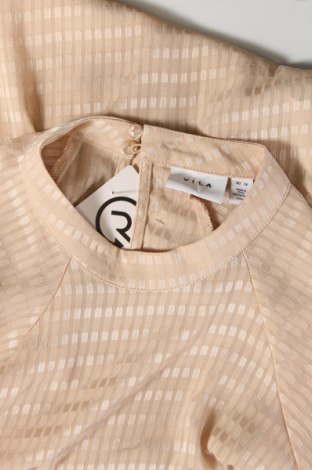 Γυναικεία μπλούζα VILA, Μέγεθος S, Χρώμα  Μπέζ, Τιμή 5,22 €
