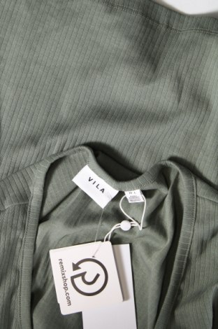 Γυναικεία μπλούζα VILA, Μέγεθος L, Χρώμα Πράσινο, Τιμή 4,74 €