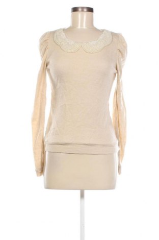 Дамска блуза Vera Lucci, Размер M, Цвят Бежов, Цена 6,50 лв.