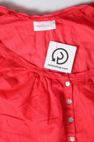Γυναικεία μπλούζα Yessica, Μέγεθος XL, Χρώμα Κόκκινο, Τιμή 6,00 €