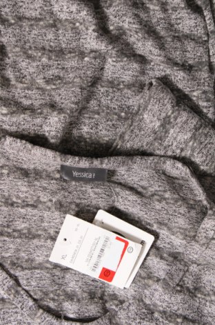 Γυναικεία μπλούζα Yessica, Μέγεθος XL, Χρώμα Γκρί, Τιμή 19,18 €