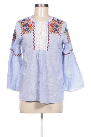 Damen Shirt Zara, Größe L, Farbe Blau, Preis 13,81 €