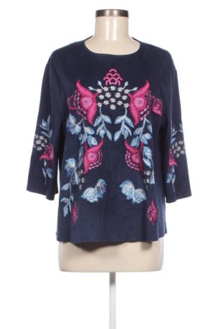 Дамска блуза Zara, Размер L, Цвят Многоцветен, Цена 14,58 лв.