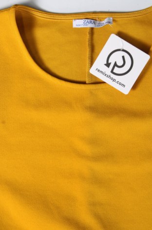 Дамска блуза Zara, Размер S, Цвят Жълт, Цена 15,66 лв.