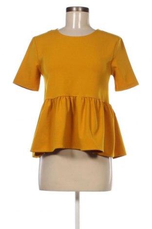 Дамска блуза Zara, Размер S, Цвят Жълт, Цена 15,66 лв.
