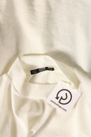 Γυναικεία μπλούζα Zara, Μέγεθος M, Χρώμα Λευκό, Τιμή 16,70 €