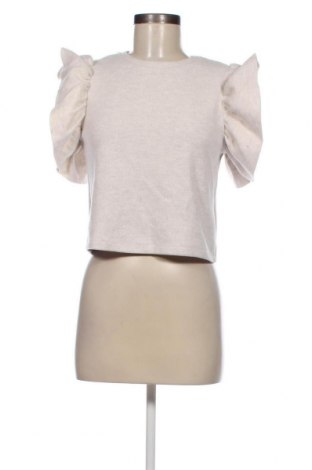 Bluză de femei Zara, Mărime M, Culoare Bej, Preț 30,61 Lei