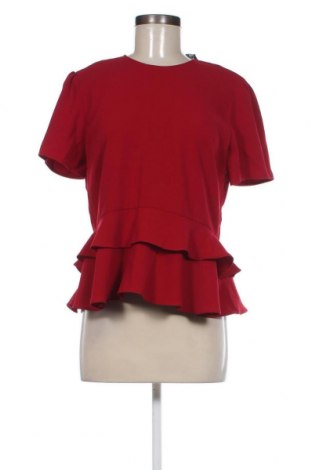 Bluză de femei Zara, Mărime L, Culoare Roșu, Preț 29,07 Lei