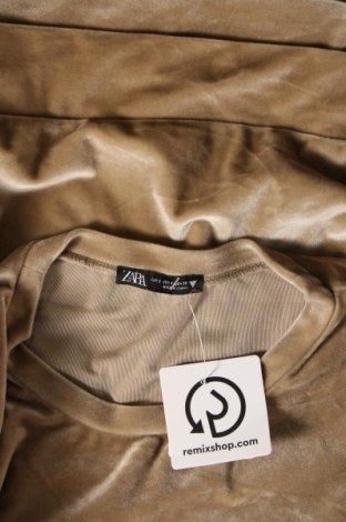 Γυναικεία μπλούζα Zara, Μέγεθος S, Χρώμα  Μπέζ, Τιμή 5,01 €