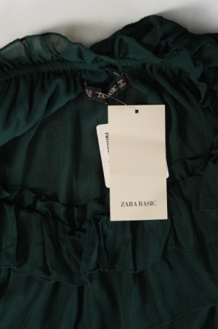 Γυναικεία μπλούζα Zara, Μέγεθος XS, Χρώμα Πράσινο, Τιμή 23,36 €