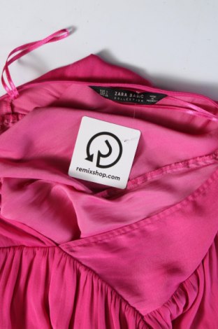 Дамска блуза Zara, Размер L, Цвят Розов, Цена 12,01 лв.