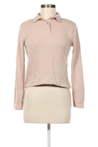 Дамска блуза Zara, Размер S, Цвят Бежов, Цена 5,40 лв.