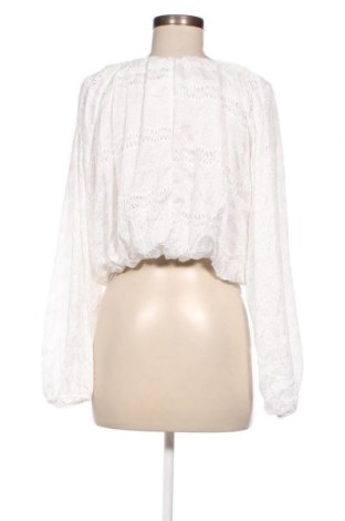 Дамска блуза Zara, Размер L, Цвят Бял, Цена 27,00 лв.