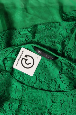 Dámska blúza Zara, Veľkosť S, Farba Zelená, Cena  3,06 €