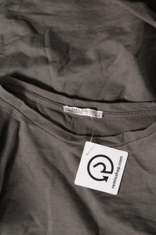 Дамска блуза Zara Trafaluc, Размер S, Цвят Сив, Цена 6,75 лв.