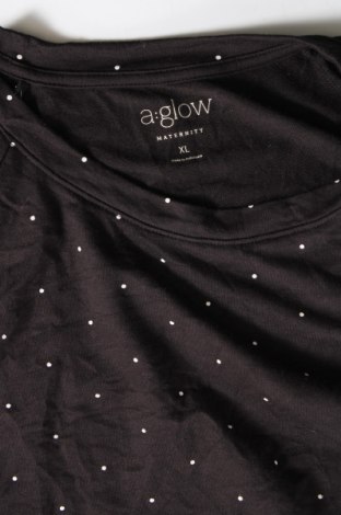 Дамска блуза a:glow, Размер XL, Цвят Черен, Цена 7,60 лв.
