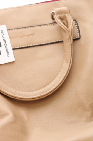 Γυναικεία τσάντα David Jones, Χρώμα  Μπέζ, Τιμή 11,75 €