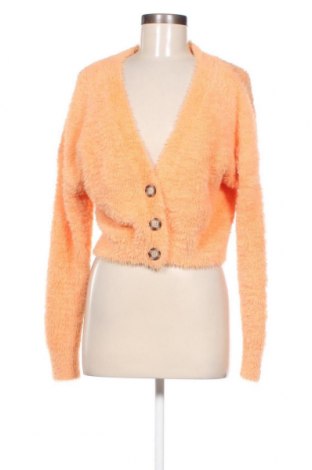 Damen Strickjacke, Größe M, Farbe Orange, Preis 5,65 €
