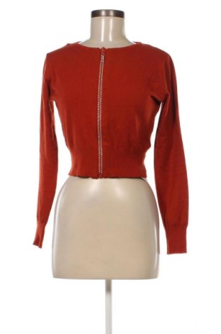 Damen Strickjacke, Größe S, Farbe Orange, Preis 8,90 €