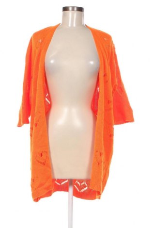 Damen Strickjacke, Größe L, Farbe Orange, Preis € 4,24