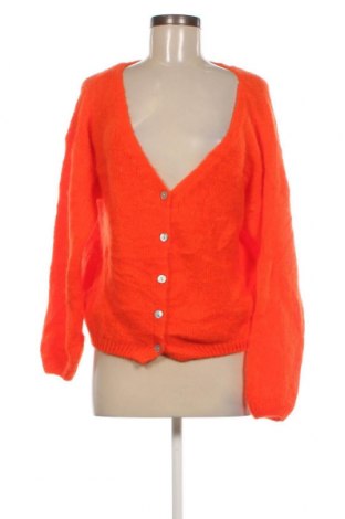 Damen Strickjacke, Größe L, Farbe Orange, Preis € 8,27